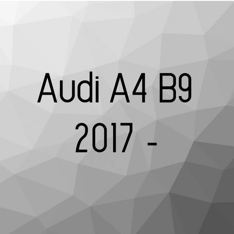 Audi A4 B9 2017 -