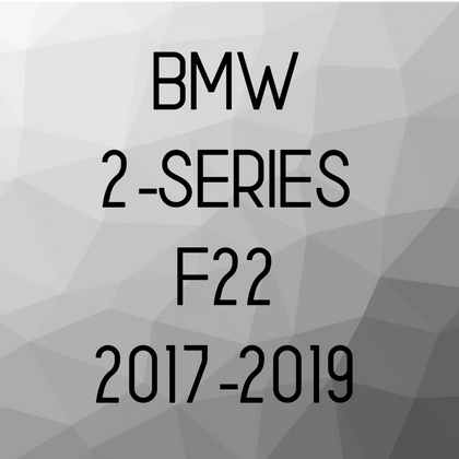 BMW 2-Series F22 2017-2019