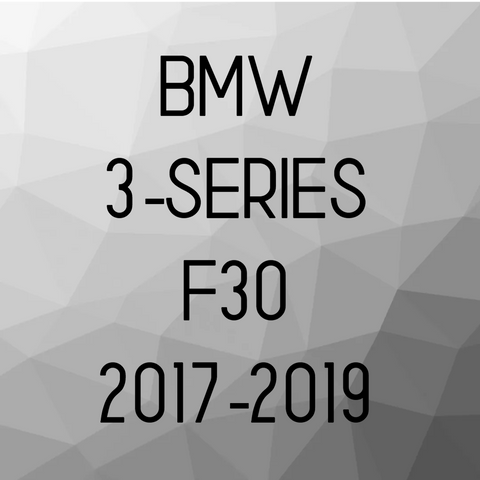BMW 3-Series F30 2017-2019
