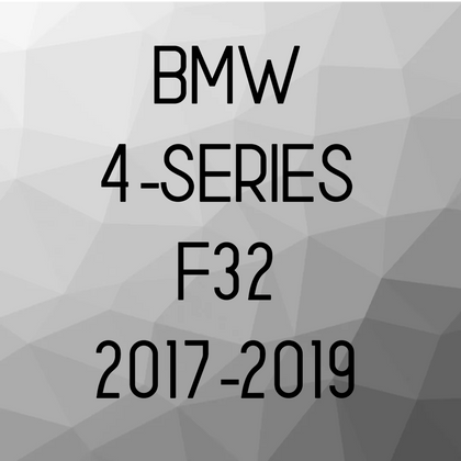 BMW 4-Series F32 2017-2019