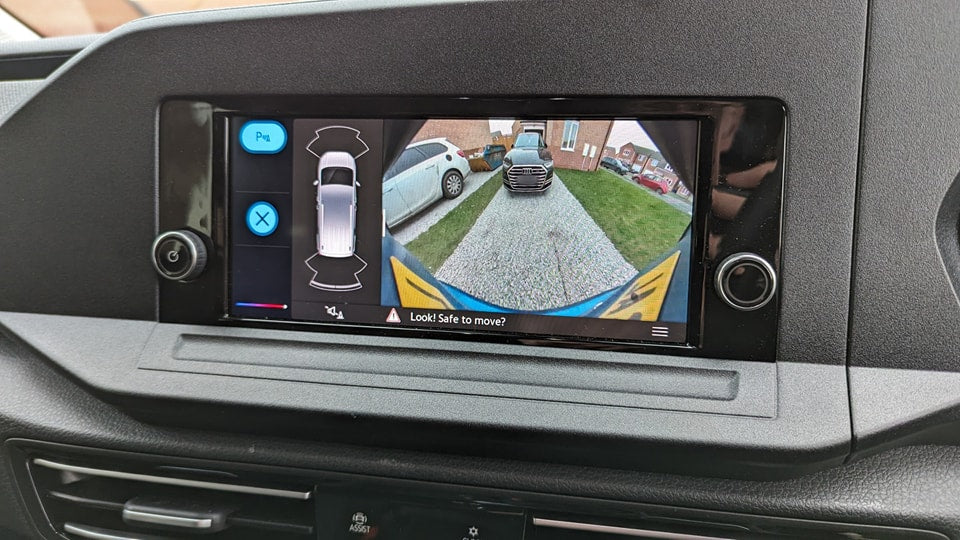 Van Rear View Camera Caddy VW Caddy 5 reversing camera retrofit service – East Yorkshire Retrofit ...